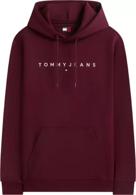 Duks me kapuç me zinxhir Tommy Hilfiger Jeans TJM REG LINEAR LOGO DM0DM20746 për meshkuj, vjollcë [Madhësia: XL]