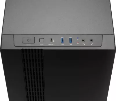 Kasë Chieftec UK-02B-OP, Cube, PC, e zezë, ATX, micro ATX, Mini-ITX