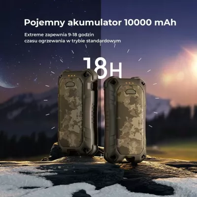 Ngrohës elektrik për duar Ocoopa UT3201, alumini, i zi