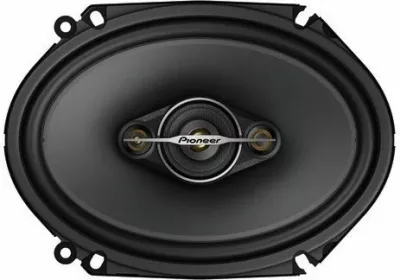 Altoparlantë Pioneer TS-A6881F, për makinë, të zi