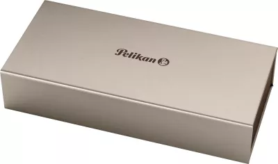 Stilograf Pelikan M205, medium, ngjyrë blu mermeri