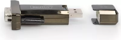 Adapter serial USB 2.0 Digitus, D-Sub, USB, Ngjyrë e zezë