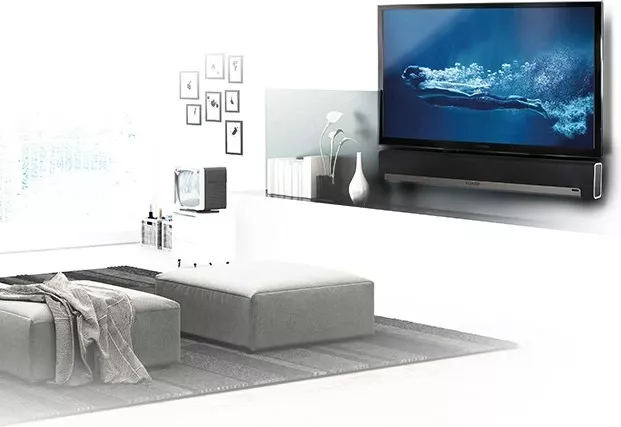 Mbajtëse universale për soundbar B TECH, e zezë