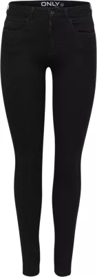 Xhinse skinny për femra Only ONLROYAL LIFE REG SKINNY 600 NOOS, të zeza [Madhësia: XS]