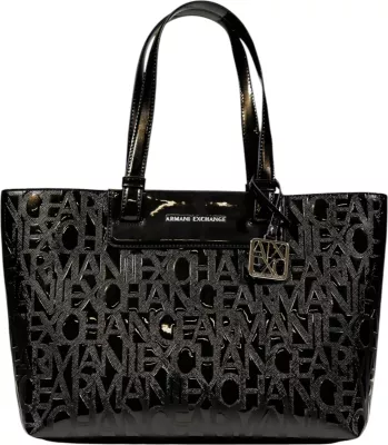 Çantë shopper për femra Armani Exchange XW001481 AF17290, e zezë