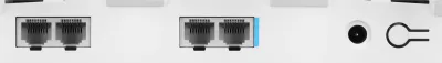 Router Wi-Fi 6 ZTE T3000, i bardhë