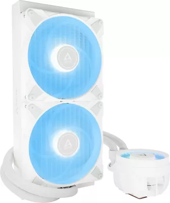 Ftohës uji ARCTIC Liquid Freezer III 280 A-RGB, 14 cm, 69.9 cfm, i bardhë