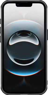 Mbështjellës Nillkin Iceblade Prop për iPhone 16e, me qëndrim, i zi