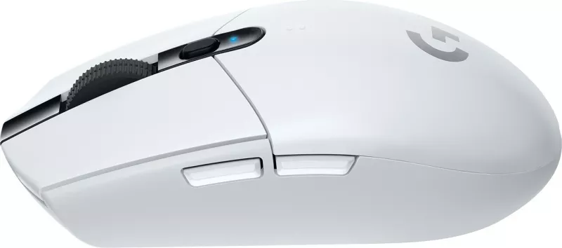 Maus Logitech G G305 LIGHTSPEED, Wireless, 12000 DPI, e bardhë