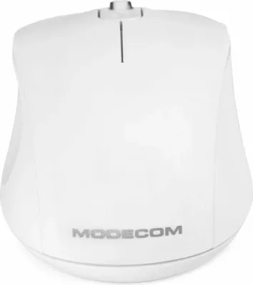 Maus Modecom MC-M10 (M-MC-0M10-200), USB, 1000 DPI, optik, i bardhë