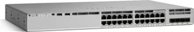Switch Cisco Catalyst C9200L, 24 porta, L3, PoE, Gigabit Ethernet