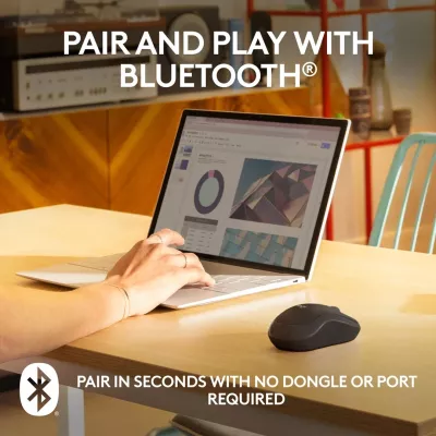 Mausi Logitech M240, Bluetooth, Ambidextrous