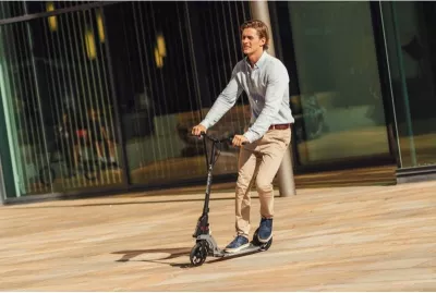 Scooter për të rritur Globber, blu marine