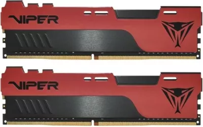 RAM Memorje Patriot Viper Elite II 16GB (2x8GB) DDR4 2666MHz, kuqe/zezë