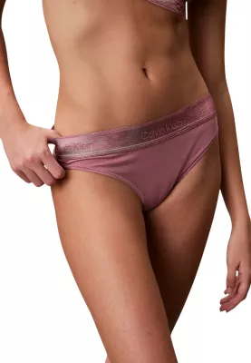 Të brendshme tanga Calvin Klein Underwear LV00QF8826 për femra, Wisteria