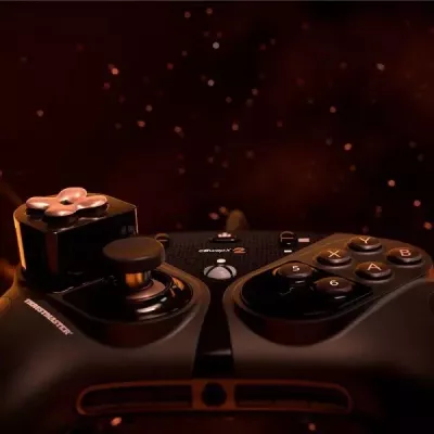 Kontroller gaming Thrustmaster ESWAP X2 Pro, modular Hot-Swap, me kabllo USB-C 3 m, për Xbox/Windows, i zi