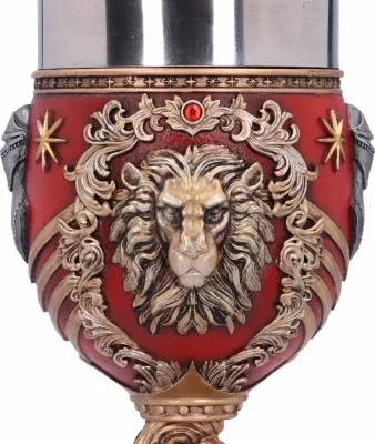 Mug koleksionues NEMESIS NOW Harry Potter Gryffindor, resin i pikturuar me dorë, kuqe/ari