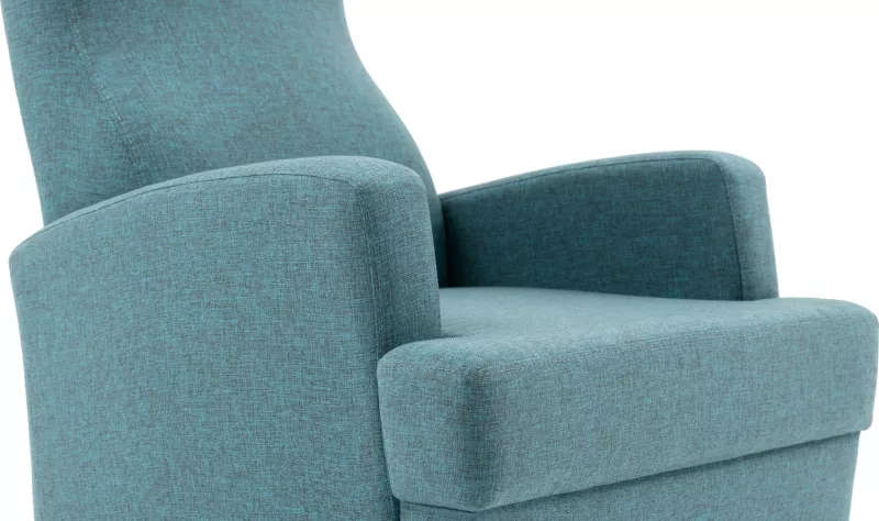 Karrige bergere, ngjyrë turquoise, Atelier del Sofa, Kana