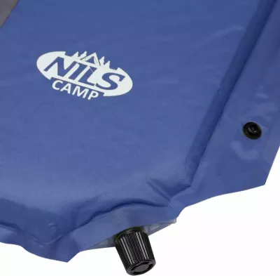 Dyshek vetë-fryrës me jastëk Nils Extreme NC4349, blu-gri