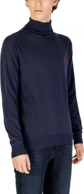 Xhemper me jakë të lartë për meshkuj U.S. Polo Assn. US40 173008, i kaltër [Madhësia: L]