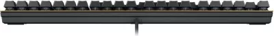 Tastierë mekanike Cherry KC 200 MX, USB, QWERTZ, e zezë, bronz