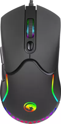 Maus Marvo M359 gaming, wired, 800-3200 DPI, RGB, 7 butona, i zi