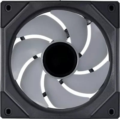 Ventilator PC Lian Li UNI FAN SL-INF 120 (UF-SLIN120-3B), 120mm, ARGB, PWM, 3-pack, zi/gri