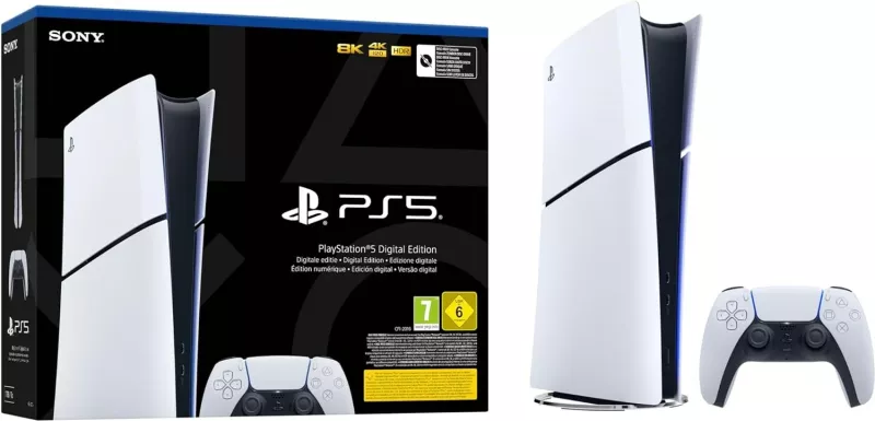 Konsolë Sony PlayStation 5 Digital Slim Edition, 1TB