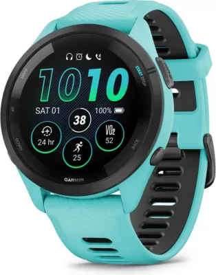 Smartwatch Garmin Forerunner 265, 8 GB, AMOLED, GPS, Blu