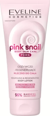 Qumësht trupi për femra Eveline Cosmetics Pink Snail, 200ml