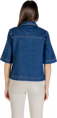Jakne denim për femra Only ONLBELLE 15347084, blu e errët denim [Madhësia: M]