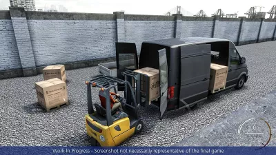 Lojë Aerosoft Truck & Logistics Simulator për PlayStation 4 (PS4), PEGI 3