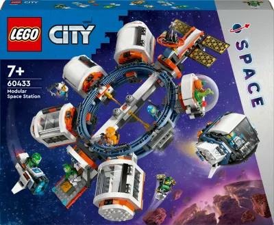 Set ndërtimi LEGO Modular Space Station 60433, 1097 pjesë, shumëngjyrësh