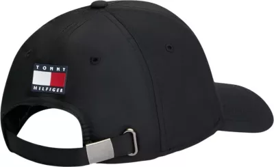 Kapelë bejsbolli për meshkuj Tommy Hilfiger TH X CF1 Replica Cap AU0AU02093, e zezë