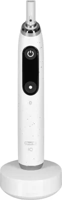 Furçë dhëmbësh elektrike Braun Oral-B iO10 Stardust, e bardhë