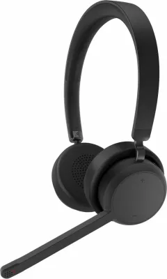 Kufje wireless Lenovo 4XD1Q30302, stereo, Bluetooth 5.3, mikrofon, e zezë
