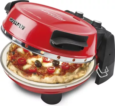 Furrë për Pica G3 Ferrari Pizzeria Snack Napoletana, 1 pica, 1200 W, E Zezë dhe E Kuqe