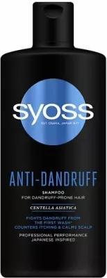 Shampon kundër zbokthit Syoss Anti-Dandruff për femra 440ml