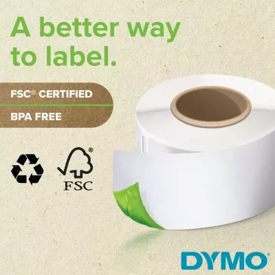 Printer etiketash, Dymo LabelWriter 550 2112722, 300dpi, termik direkt, për PC/Mac, i zi/gri