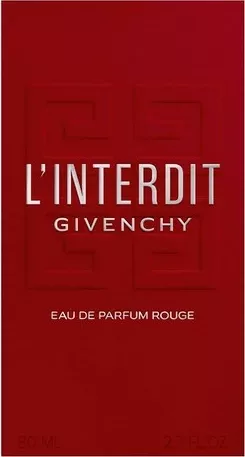 Eau de Parfum Givenchy L'Interdit Rouge, 80 ml