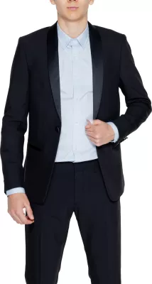 Sako elegante për meshkuj Antony Morato MMJS00034-FA600255, e zezë [Madhësia: 46]