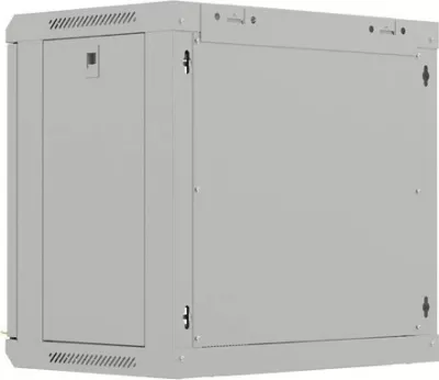 Kasë rack LANBERG 19" 9U, varëse, xham përpara, 540x350, ngjyrë hiri