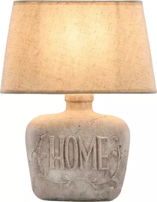 Llambë tavoline Opviq, porcelan, gri, 3050-6-16