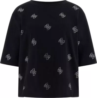 Maicë për femra Guess Active Silvy 4G V6GI18 K2985, e zezë [Madhësia: XXS]