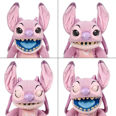 Maskotë interaktive WOW Stuff Disney Real FX Angel, rozë
