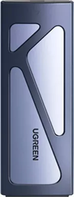 Kasë për SSD Ugreen 15512/CM578 M.2 NVMe, USB 3.2 Gen2 10Gbps, deri 2TB, e zezë, set me 2 kabllo