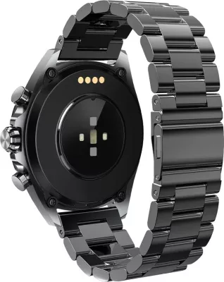 Smartwatch bea-fon 501, AMOLED 1.43", GPS, Black Metal