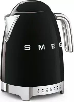 Çajnik elektrik SMEG KLF04BLEU, rregullim temperature, i zi