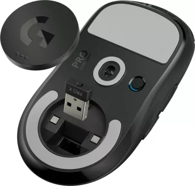 Maus Logitech G PRO X SUPERLIGHT Wireless, 25600 DPI, i zi