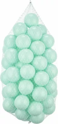 Topa plastikë Bubble Pops, 50 copë, ngjyrë mint